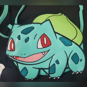 Pokemon Bulbasaur Blue/Green Crossbody Bag